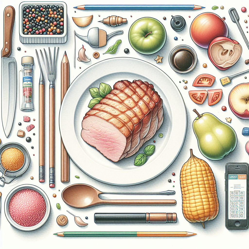 Pastelková ilustrace znázorňující téma: Recepty