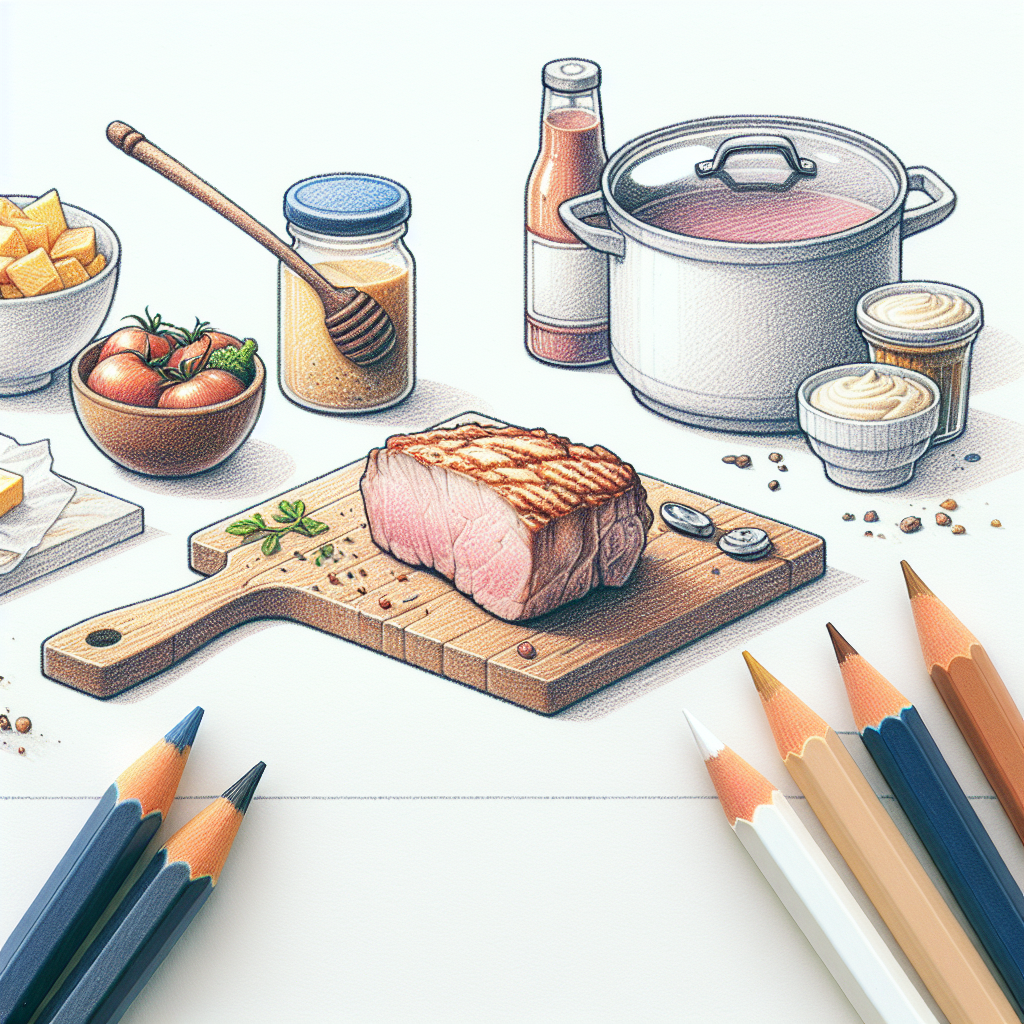 Pastelková ilustrace znázorňující téma: Recepty