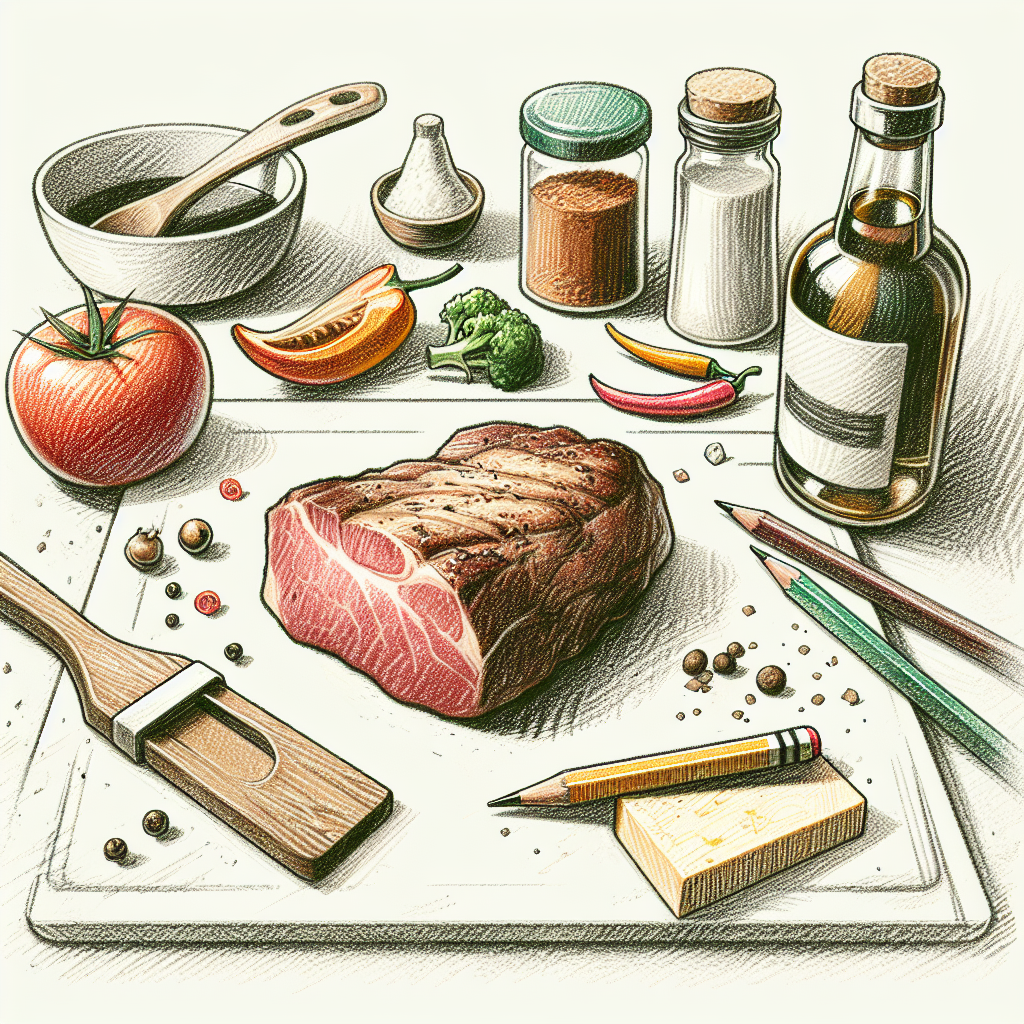 Pastelková ilustrace znázorňující téma: Recepty