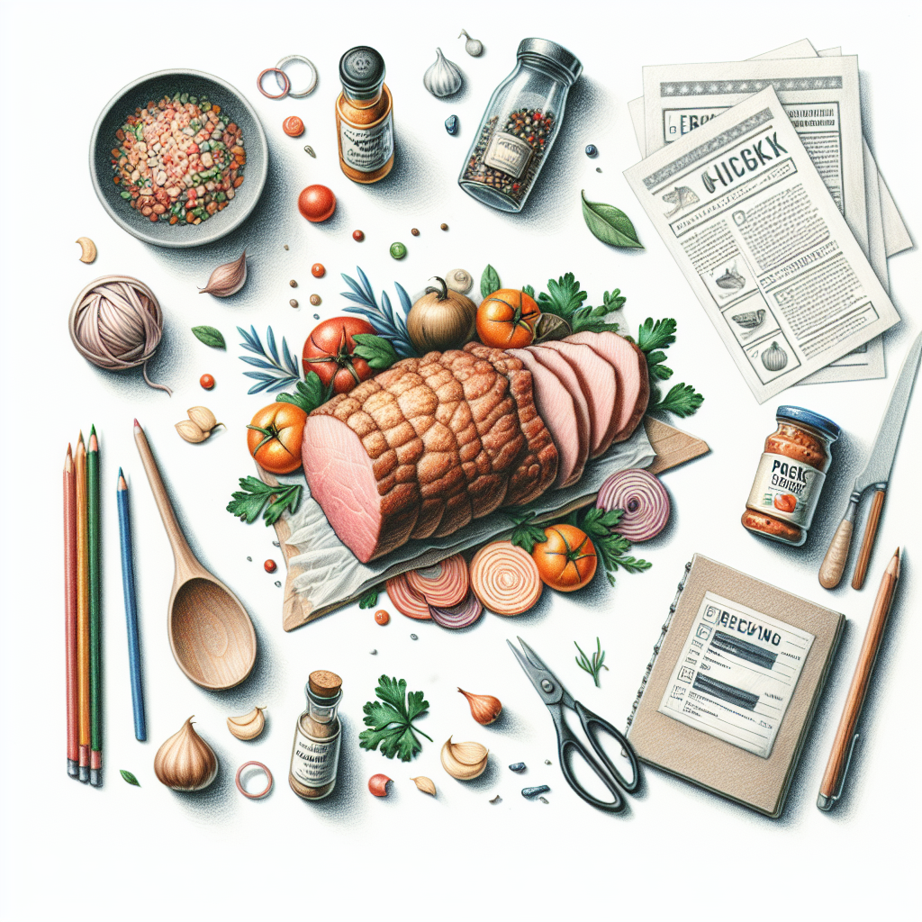Pastelková ilustrace znázorňující téma: Recepty