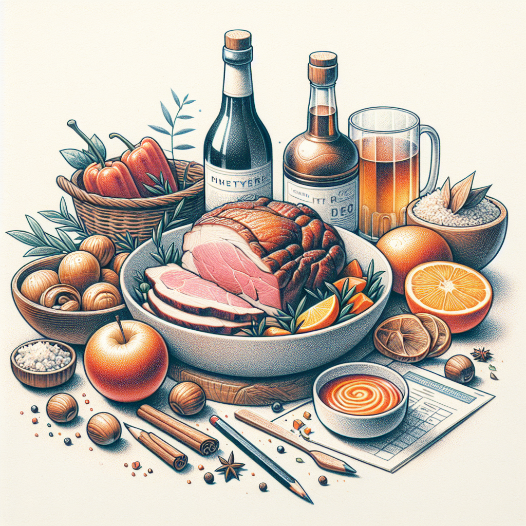 Pastelková ilustrace znázorňující téma: Recepty