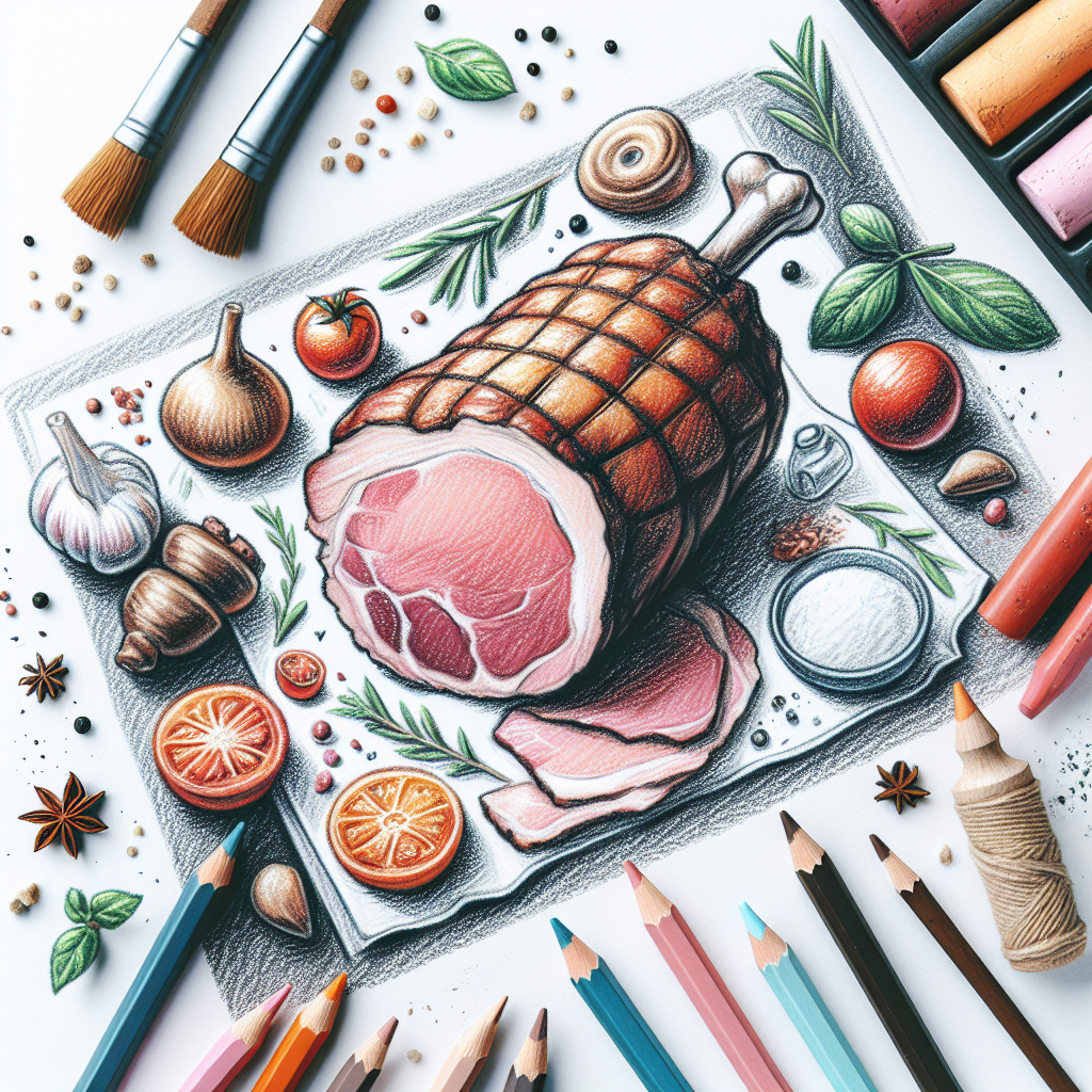 Pastelková ilustrace znázorňující téma: Recepty
