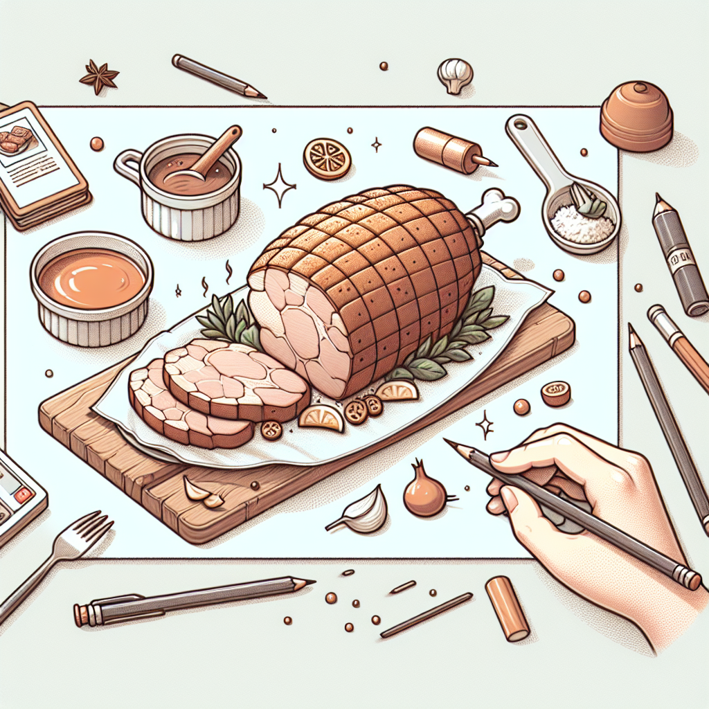 Pastelková ilustrace znázorňující téma: Recepty