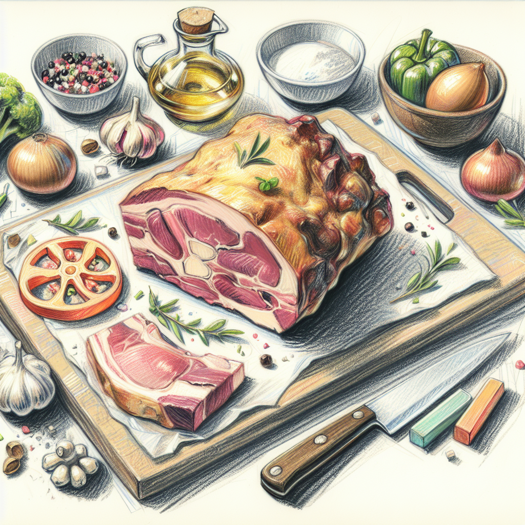 Pastelková ilustrace znázorňující téma: Recepty