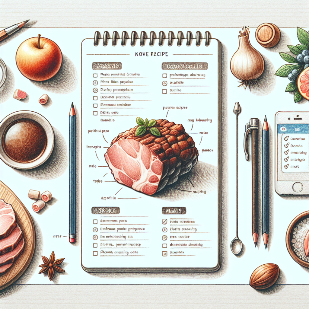 Pastelková ilustrace znázorňující téma: Recepty
