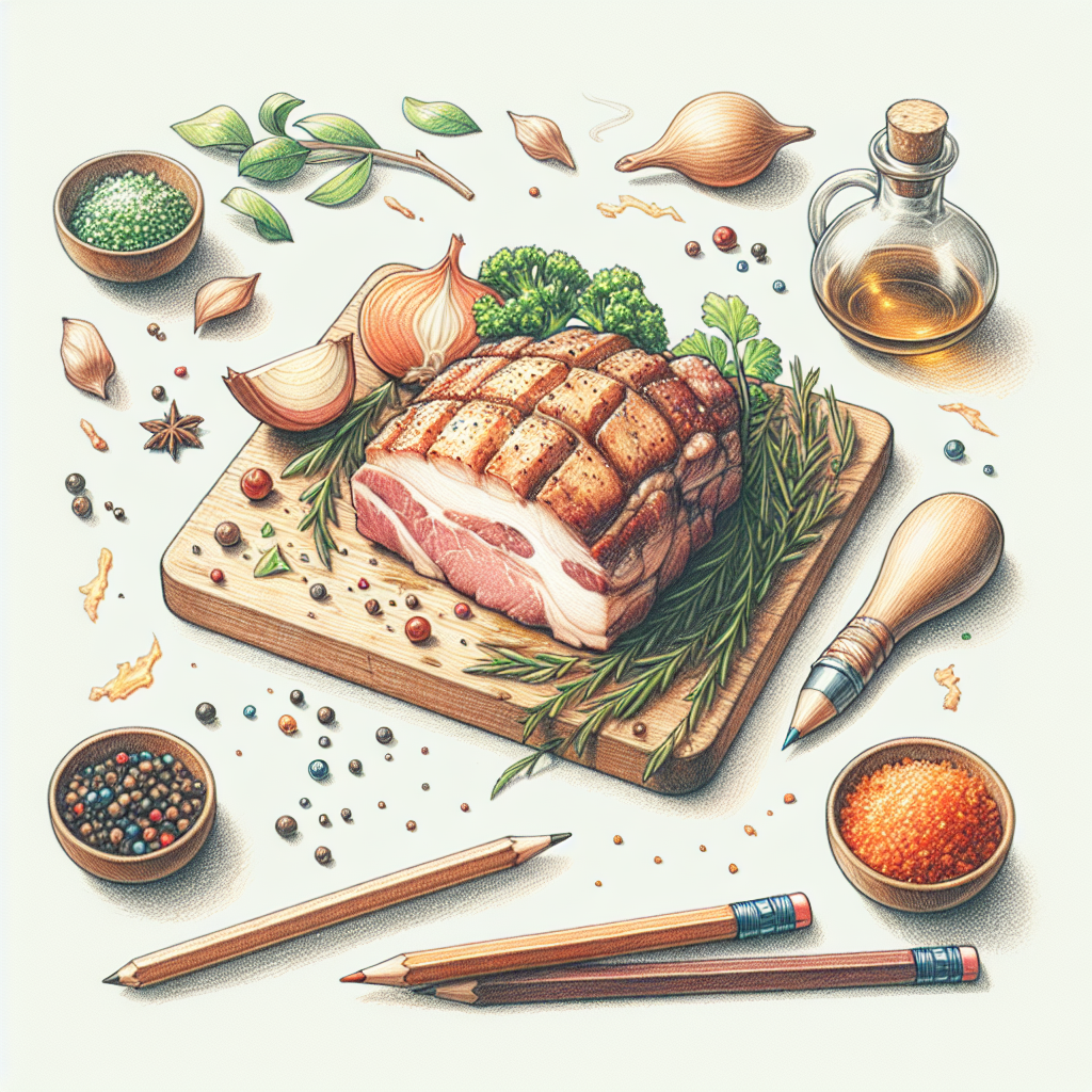 Pastelková ilustrace znázorňující téma: Recepty