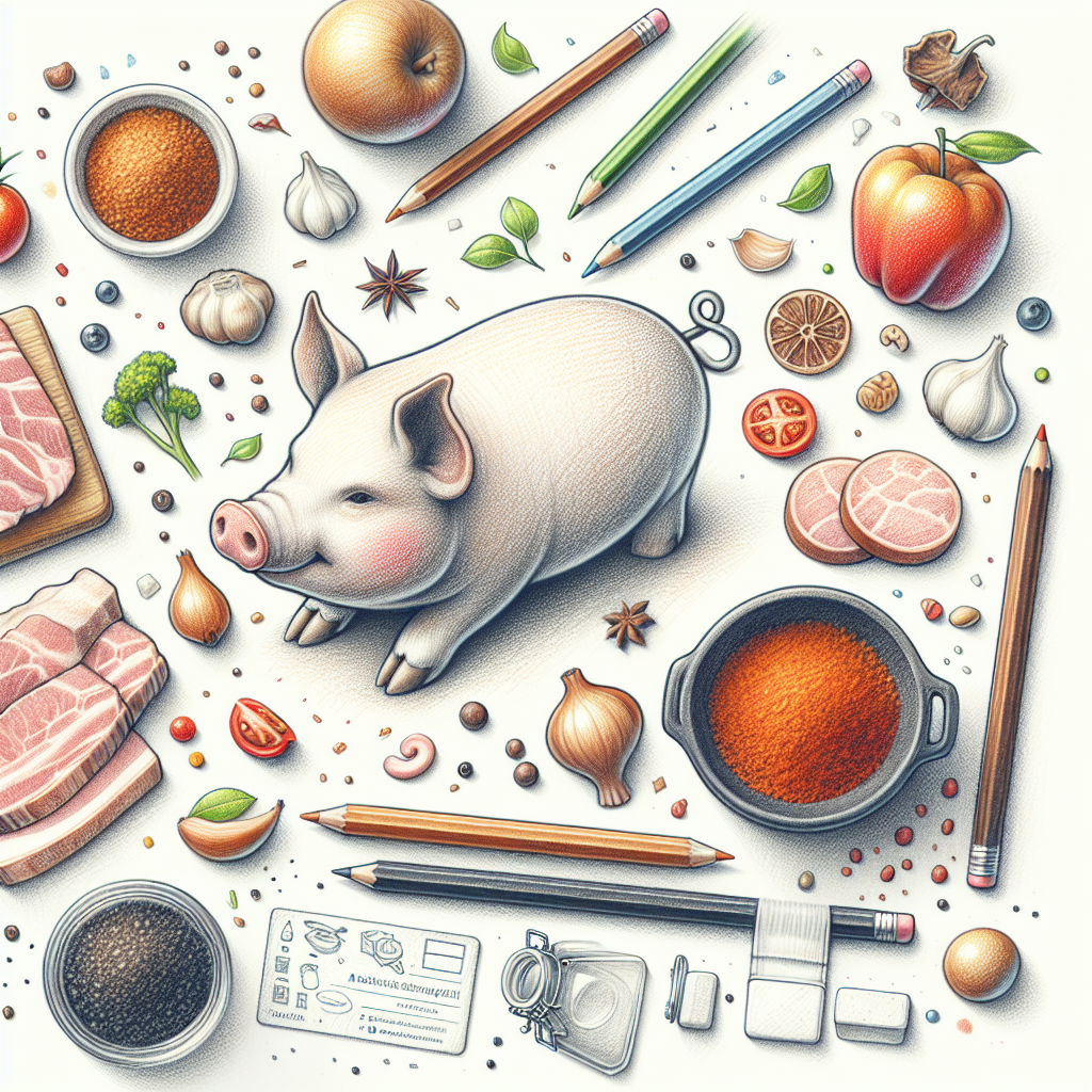 Pastelková ilustrace znázorňující téma: Recepty