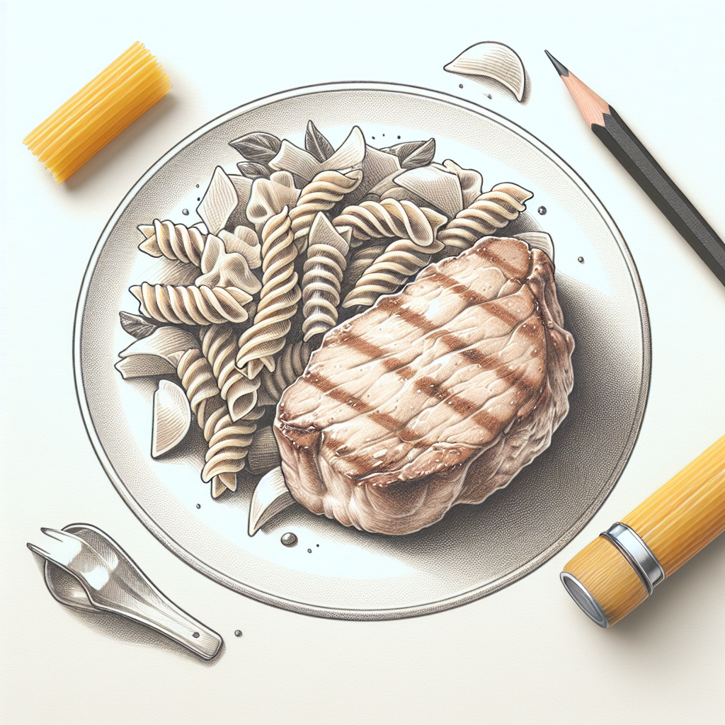 Pastelková ilustrace znázorňující téma: Recepty