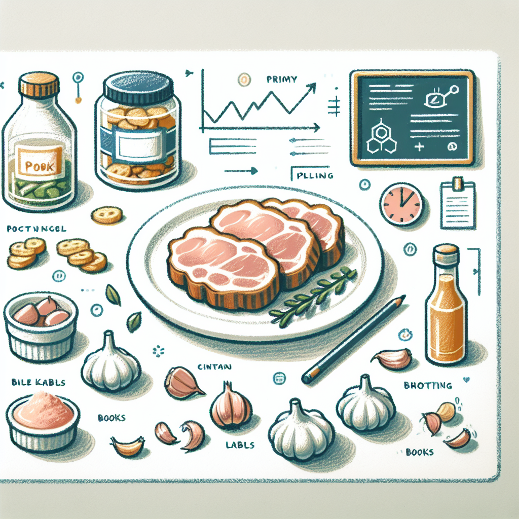 Pastelková ilustrace znázorňující téma: Recepty