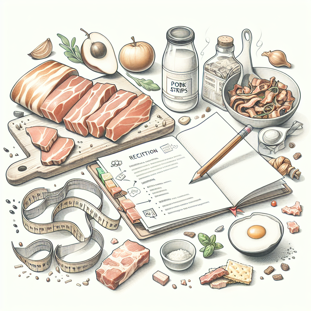 Pastelková ilustrace znázorňující téma: Recepty
