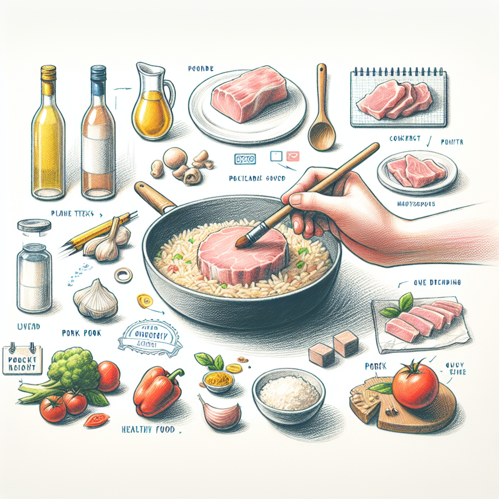 Pastelková ilustrace znázorňující téma: Recepty