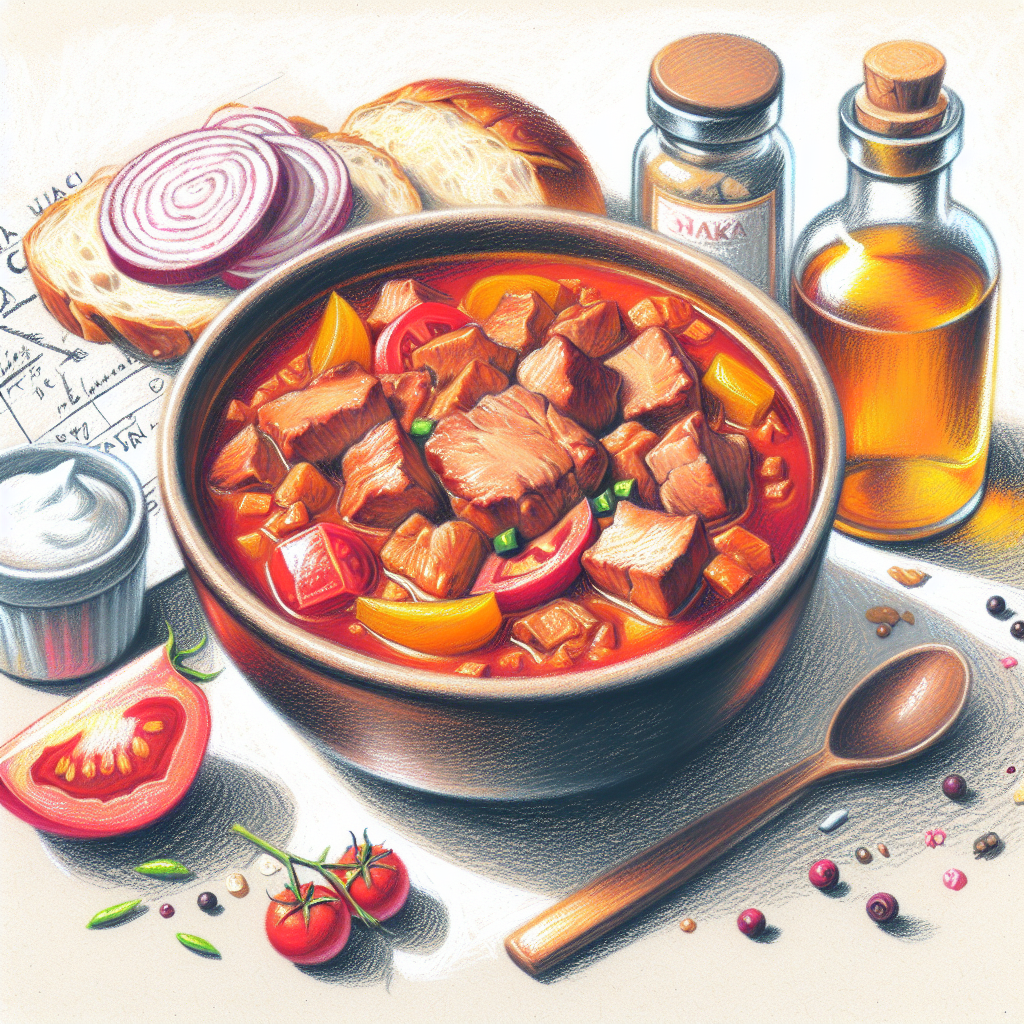 Pastelková ilustrace znázorňující téma: Recepty
