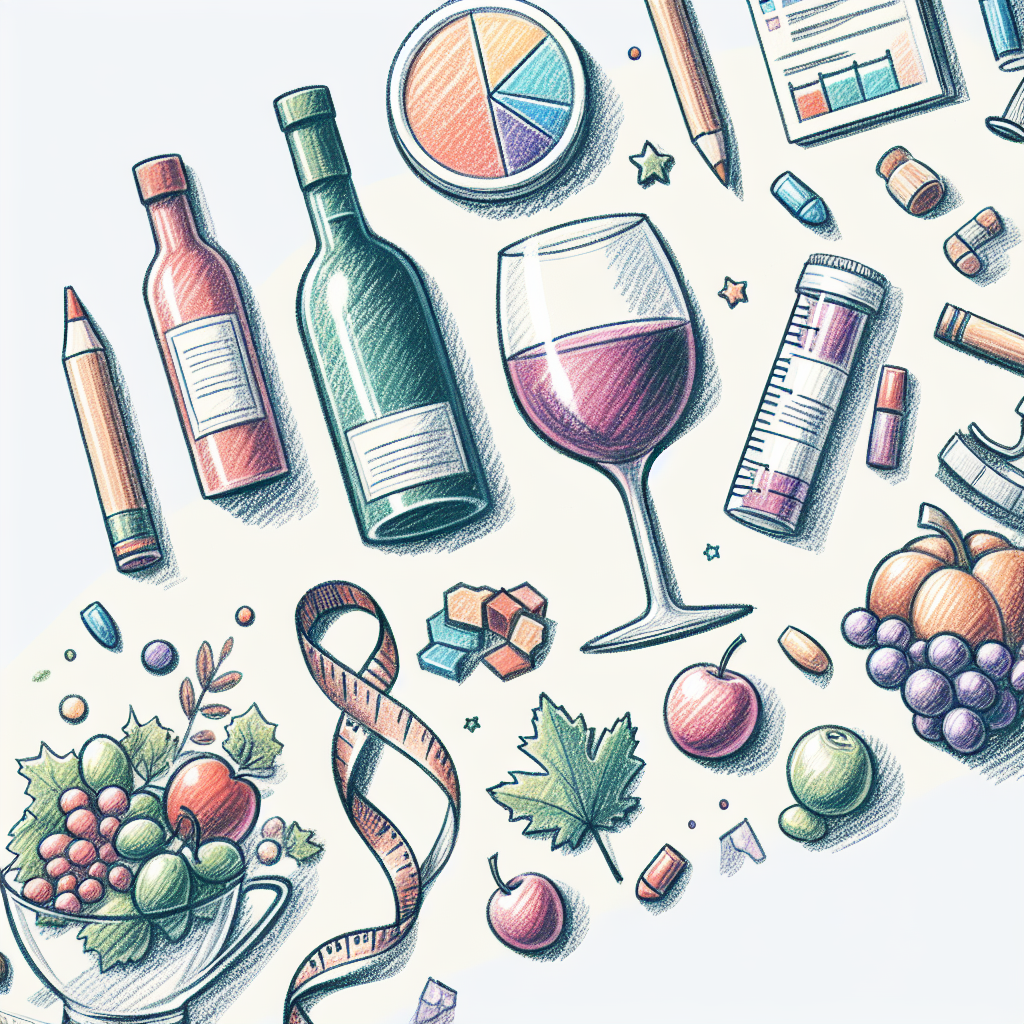 Pastelková ilustrace znázorňující téma: Diety a výživa