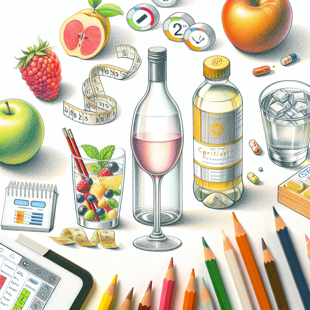 Pastelková ilustrace znázorňující téma: Zdraví a výživa