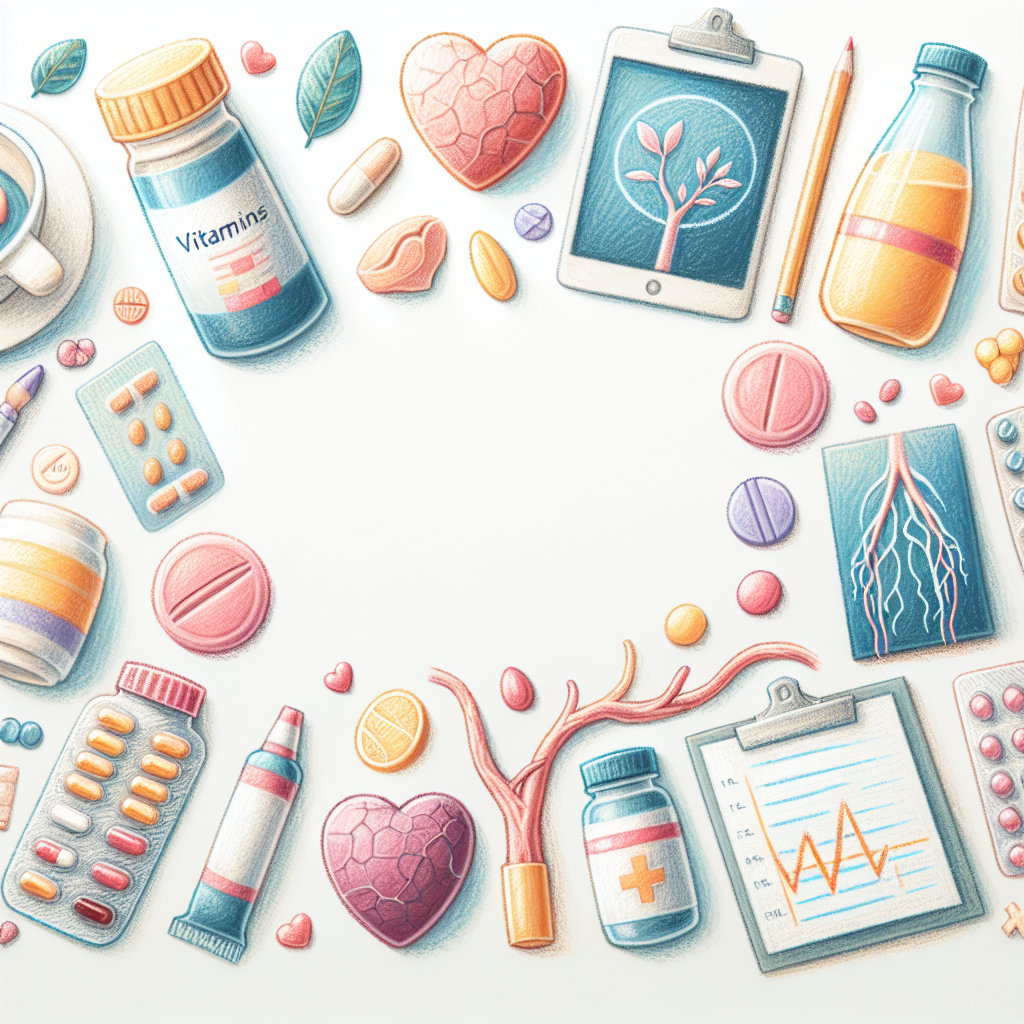 Pastelková ilustrace znázorňující téma: Zdraví