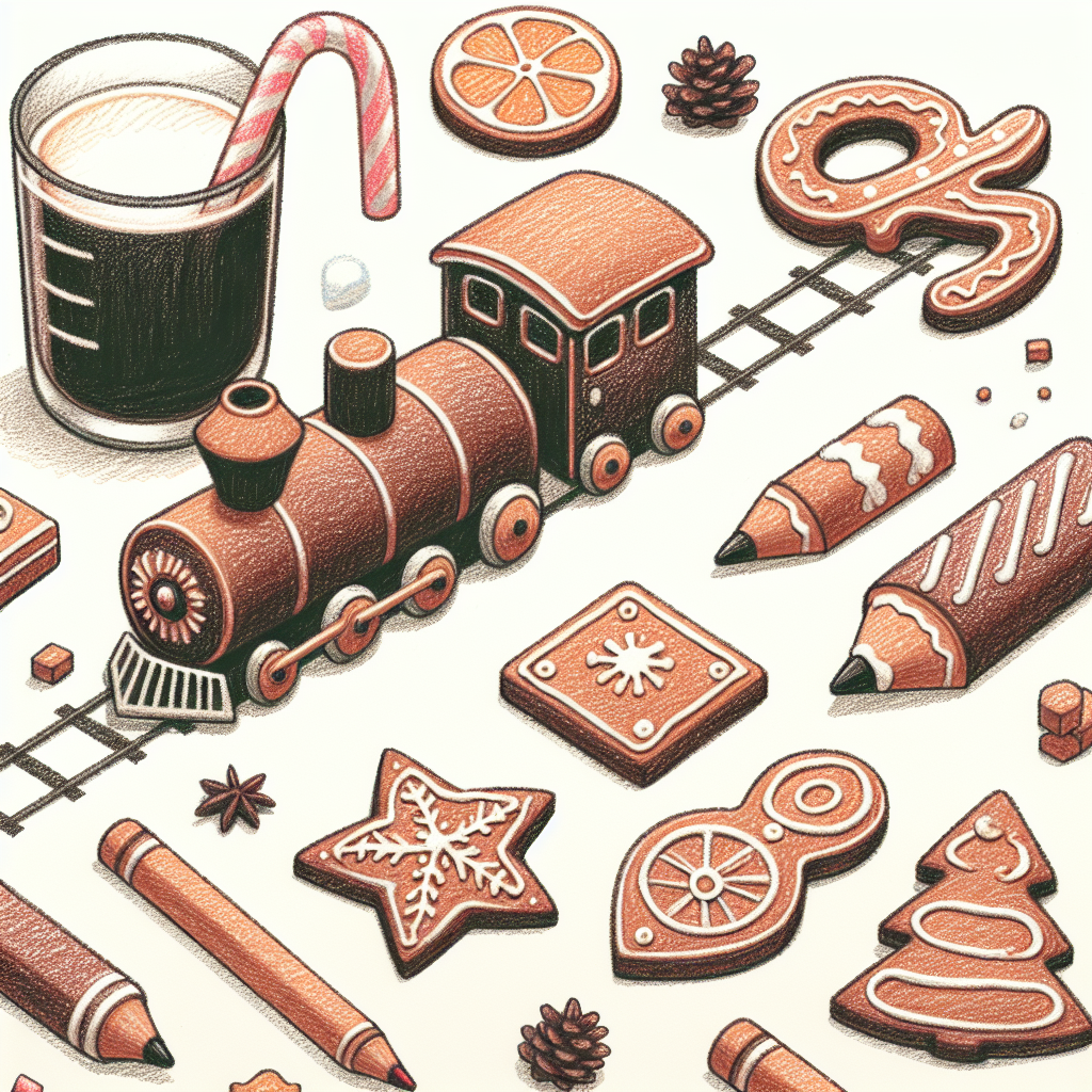 Pastelková ilustrace znázorňující téma: Recepty