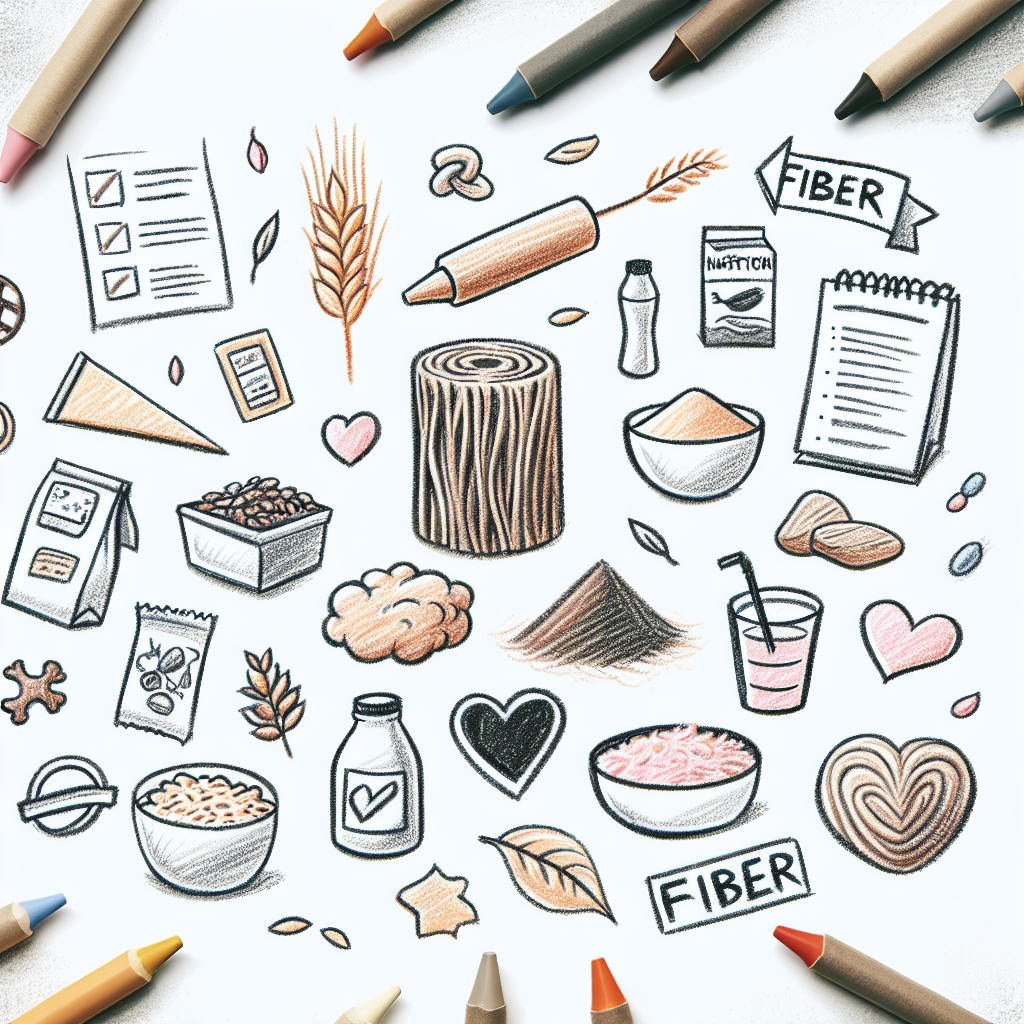 Pastelková ilustrace znázorňující téma: Výživa
