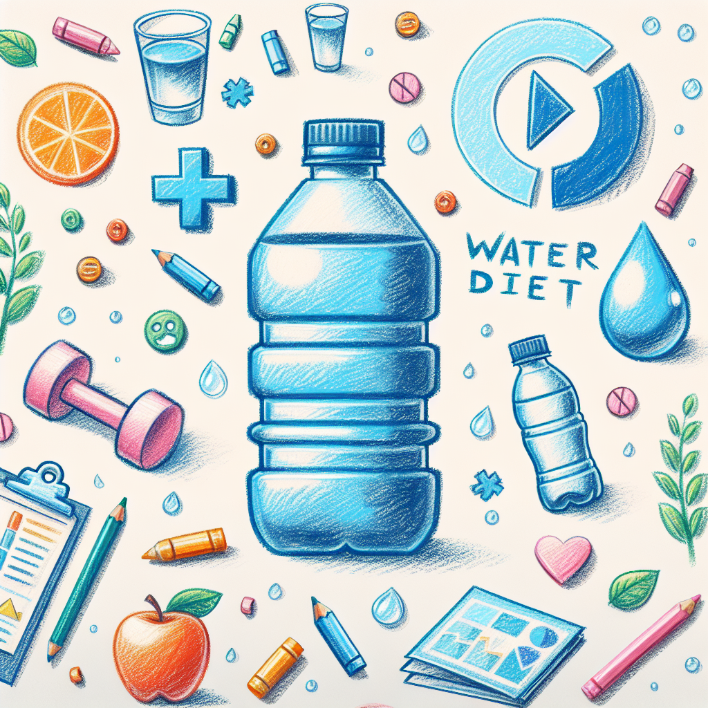 Pastelková ilustrace znázorňující téma: Zdravá strava