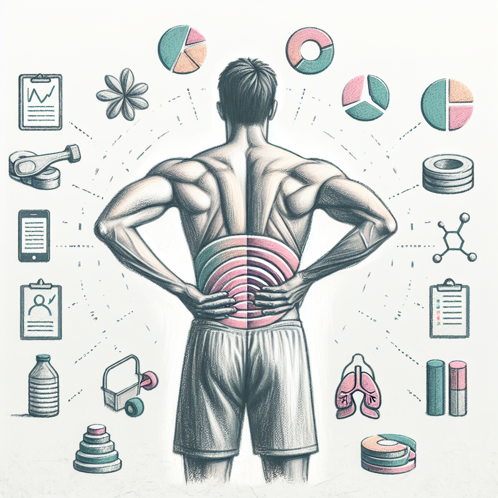 Pastelková ilustrace znázorňující téma: Zdraví a rehabilitace