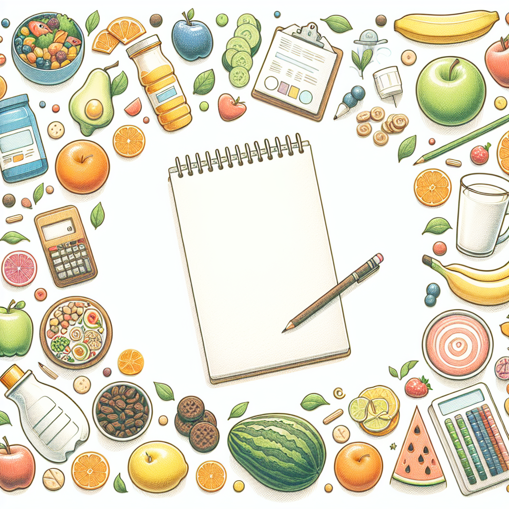 Pastelková ilustrace znázorňující téma: Zdravá výživa