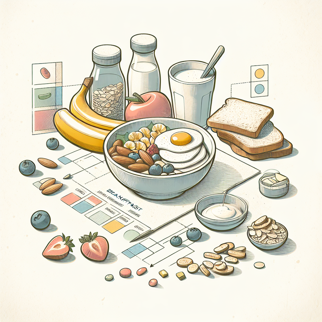 Pastelková ilustrace znázorňující téma: Zdravá výživa