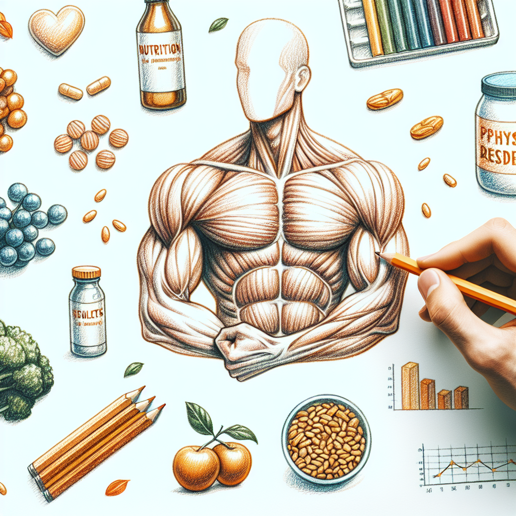 Pastelková ilustrace znázorňující téma: Zdraví a výživa