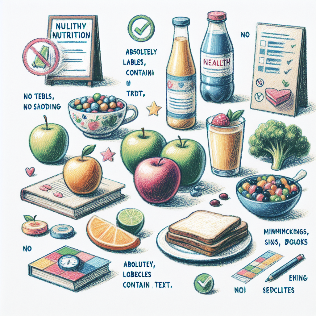 Pastelková ilustrace znázorňující téma: Výživa