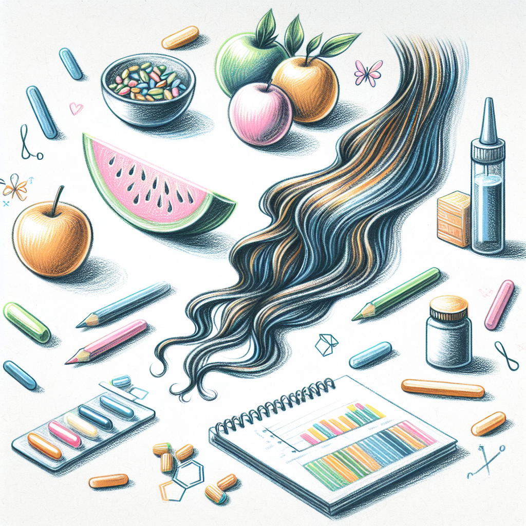 Pastelková ilustrace znázorňující téma: Zdravá výživa