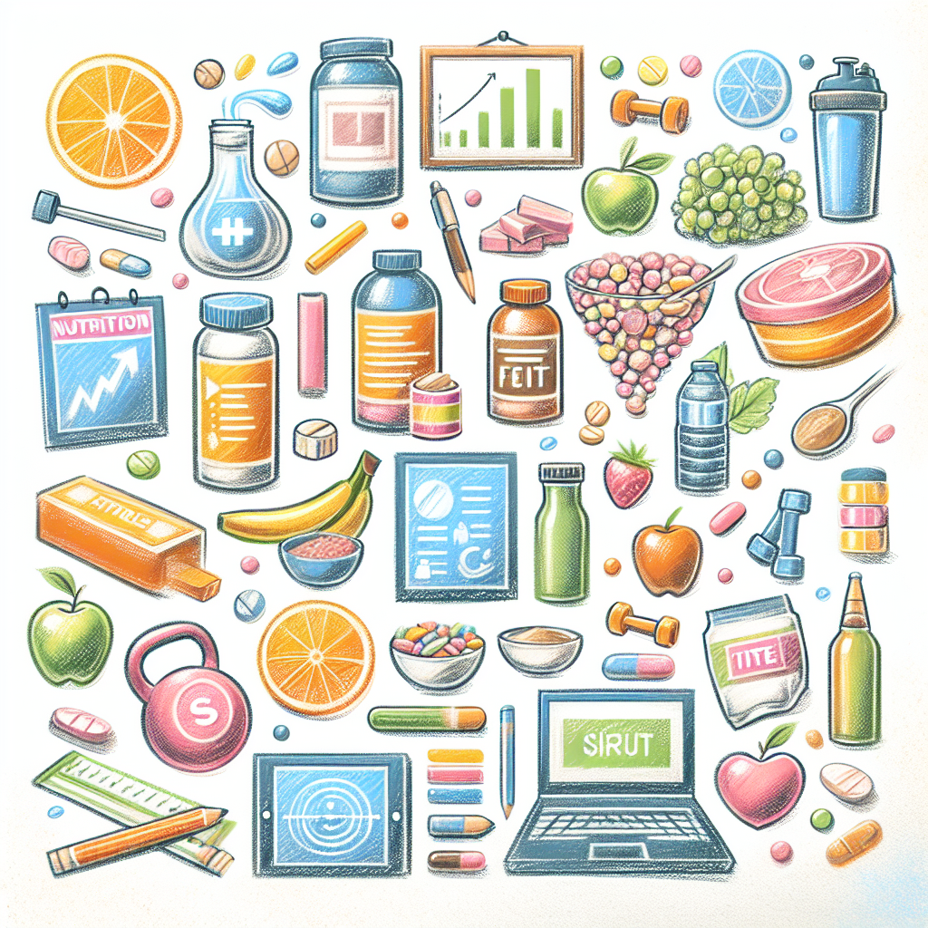 Pastelková ilustrace znázorňující téma: Fitness