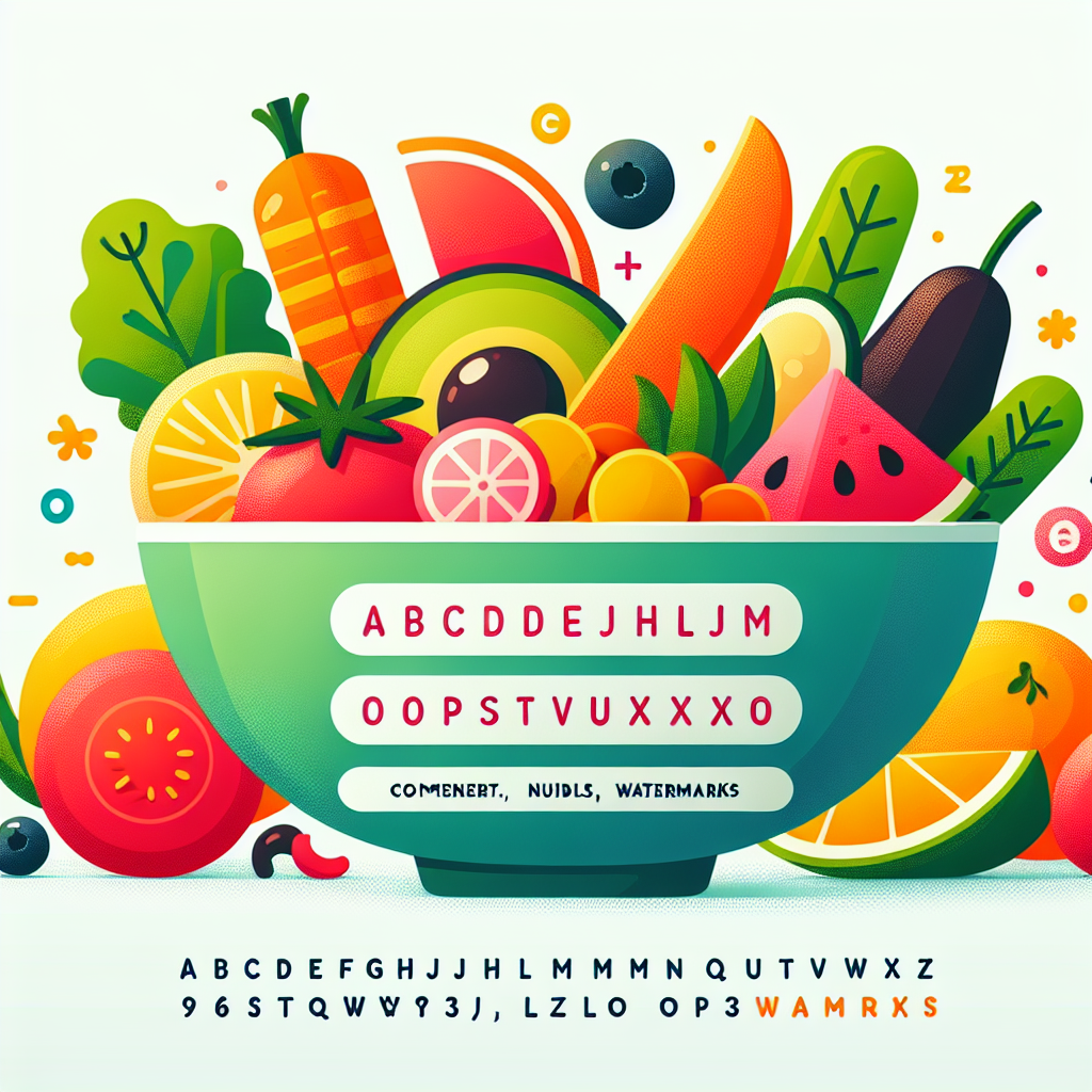 Ilustrace znázorňující téma: Výživa