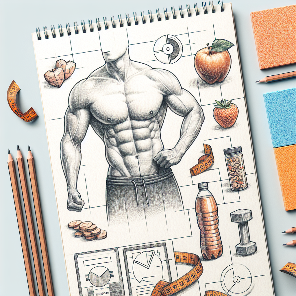 Pastelková ilustrace znázorňující téma: Hubnutí