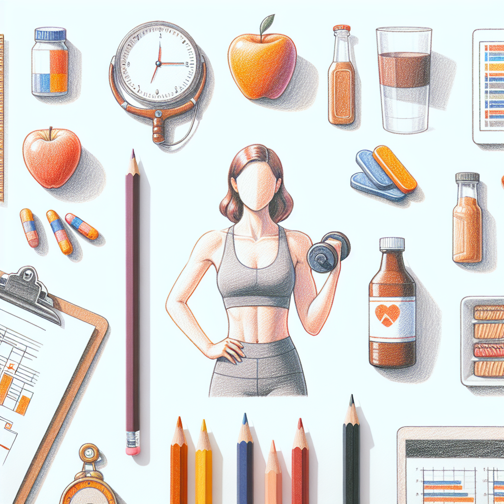 Pastelková ilustrace znázorňující téma: Zdraví