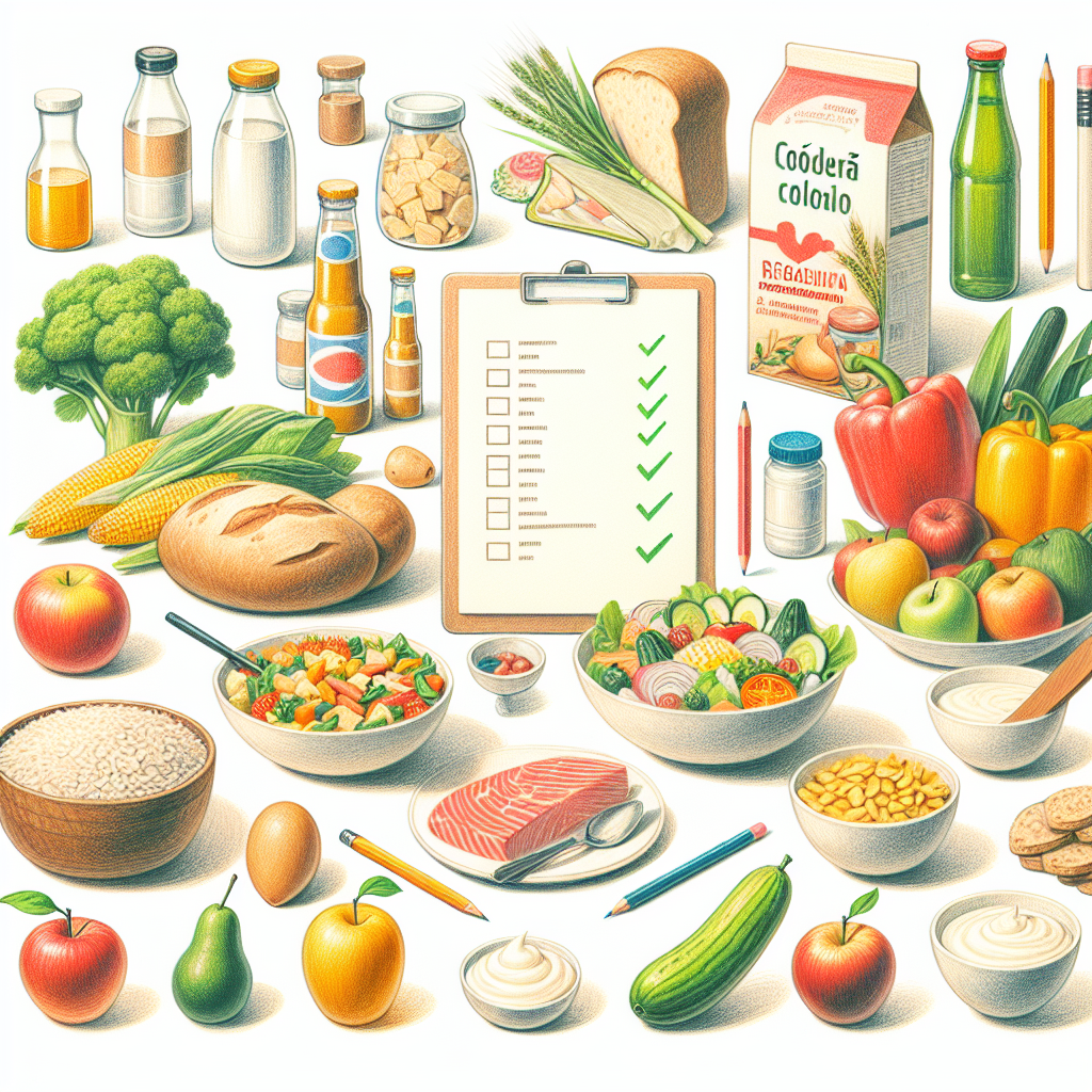 Pastelková ilustrace znázorňující téma: Zdravá výživa
