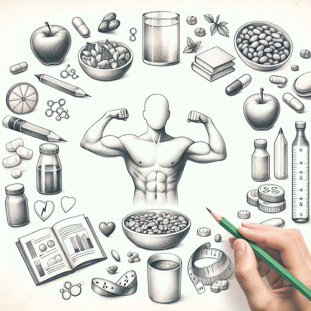 Pastelková ilustrace znázorňující téma: Zdravá výživa