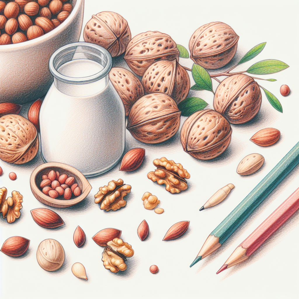 Pastelková ilustrace znázorňující téma: Zdravá výživa