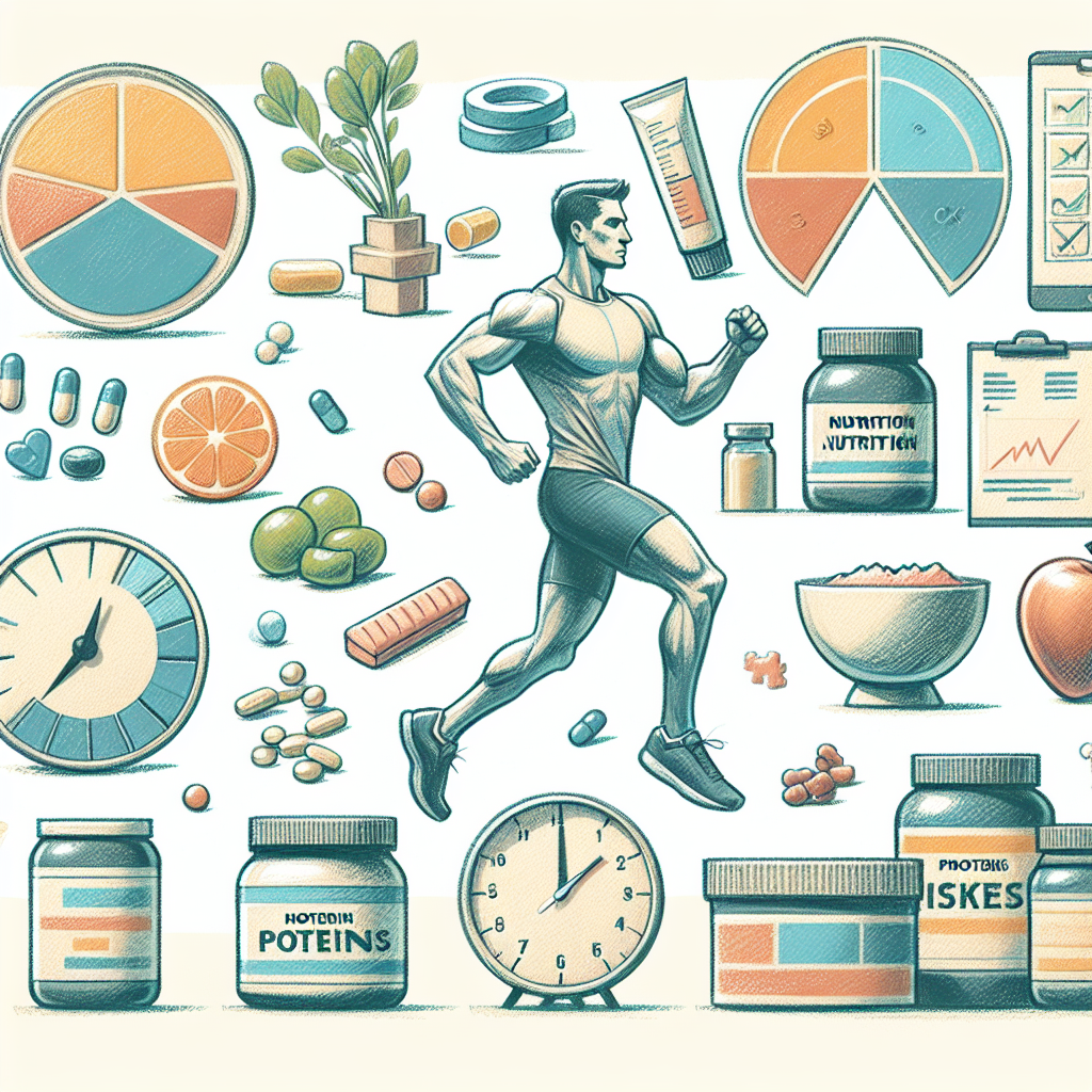 Pastelková ilustrace znázorňující téma: Výživa