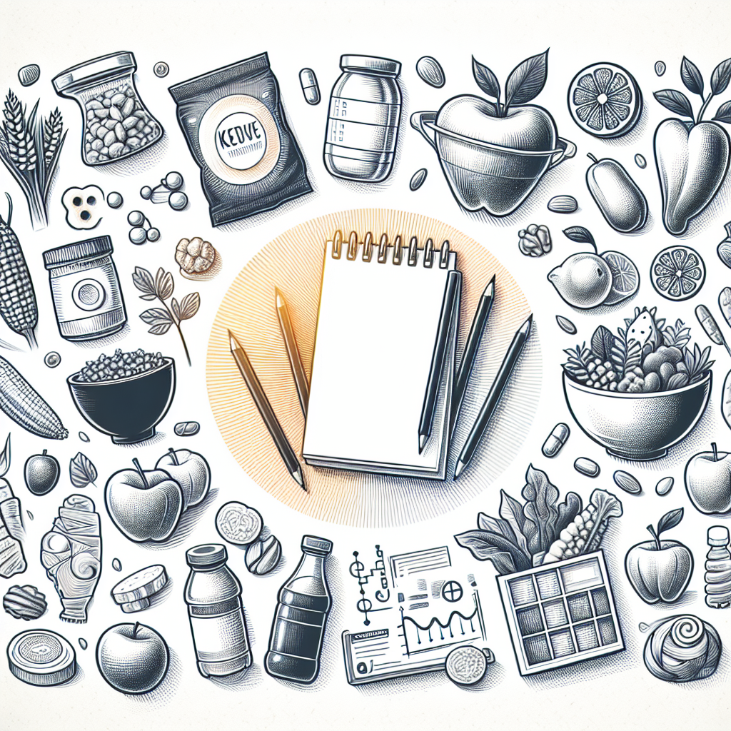 Pastelková ilustrace znázorňující téma: Zdravá výživa