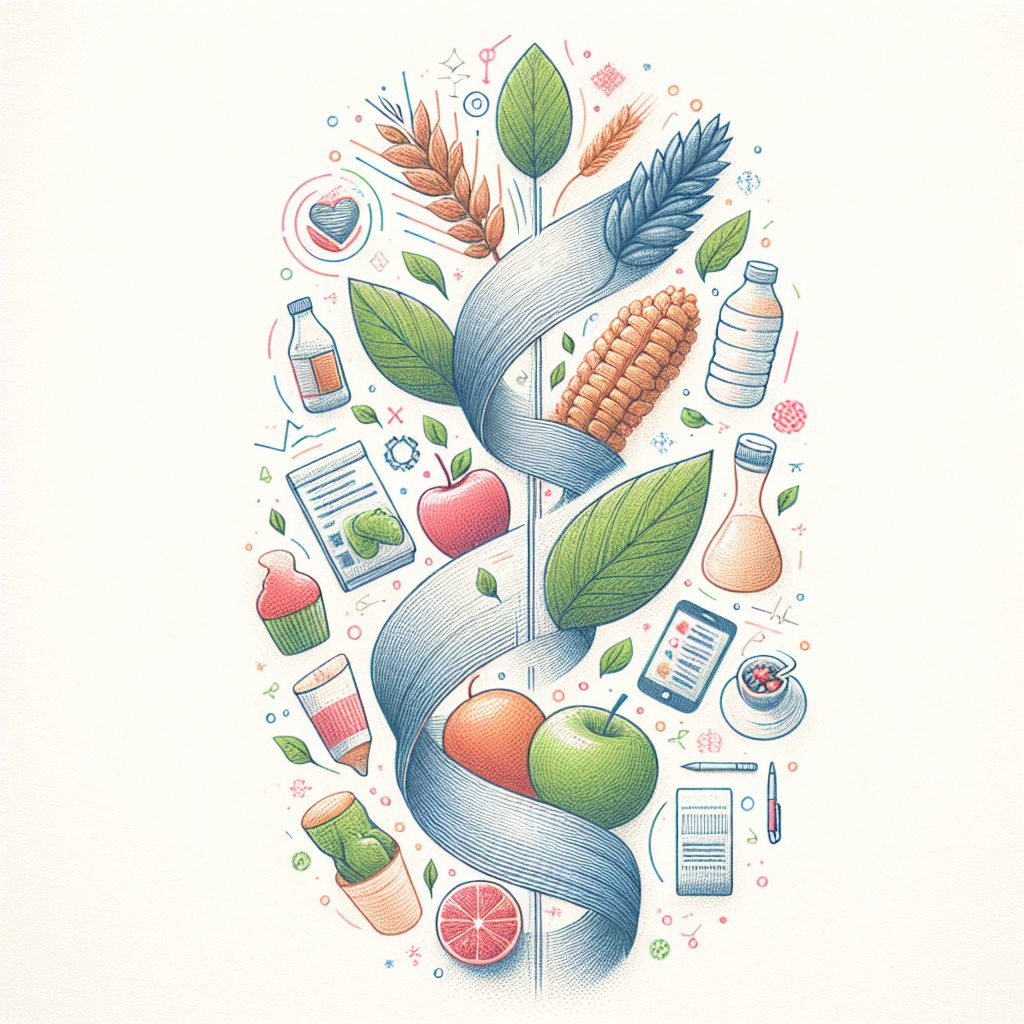 Pastelková ilustrace znázorňující téma: Zdravá výživa