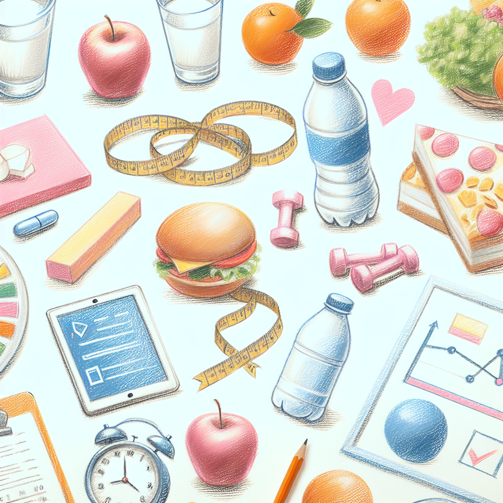 Pastelková ilustrace znázorňující téma: Zdravá výživa