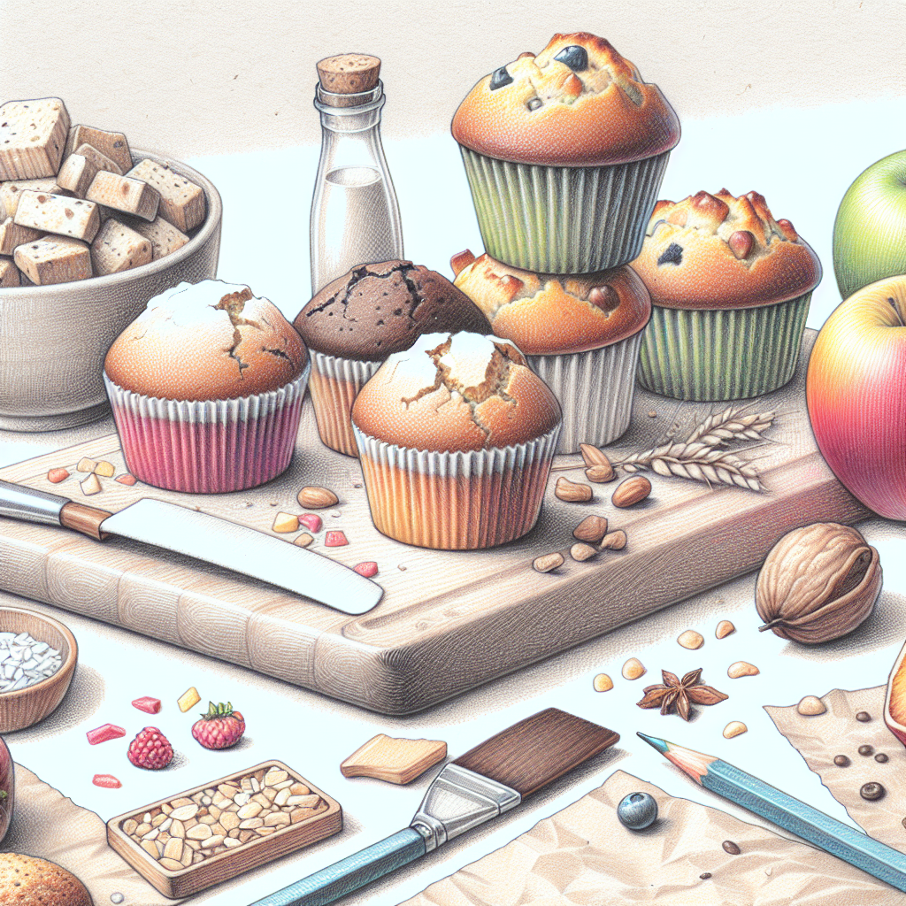 Pastelková ilustrace znázorňující téma: Recepty