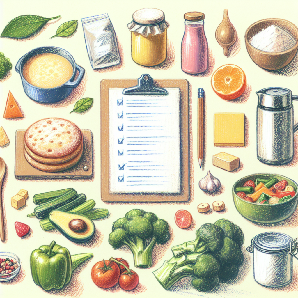 Pastelková ilustrace znázorňující téma: Zdravé stravování