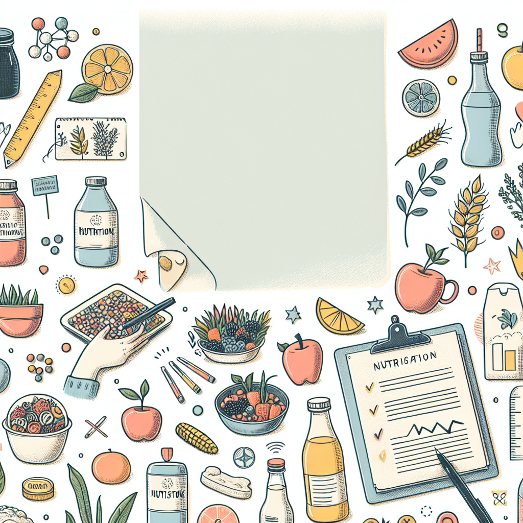 Pastelková ilustrace znázorňující téma: Zdravá výživa