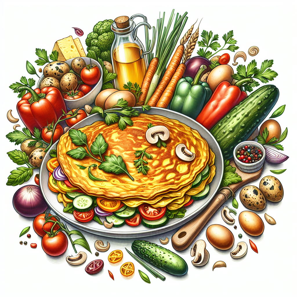 Pastelková ilustrace znázorňující téma: Recepty