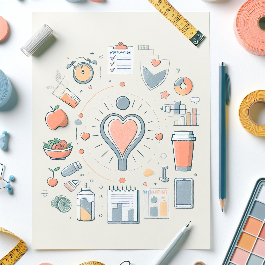 Pastelková ilustrace znázorňující téma: Hubnutí