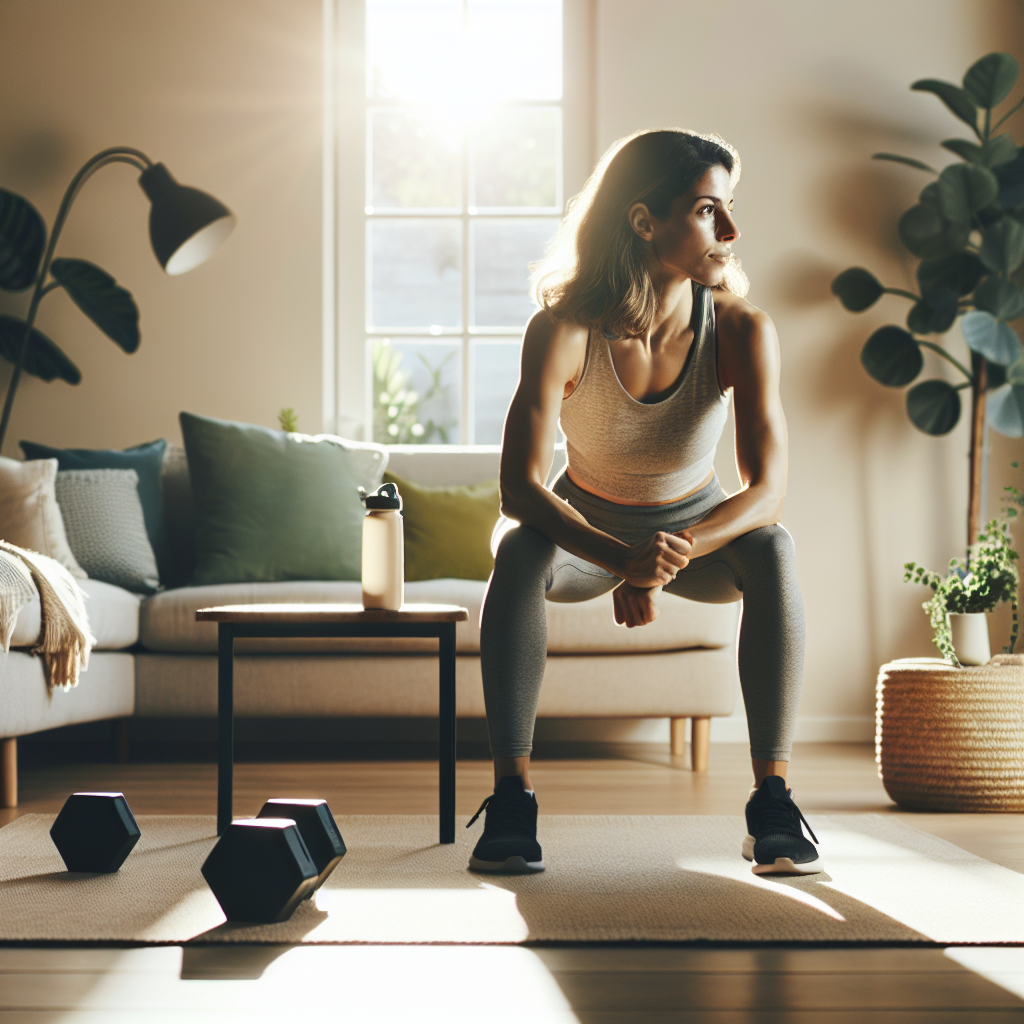 Ilustrace znázorňující téma: Cvičení a fitness
