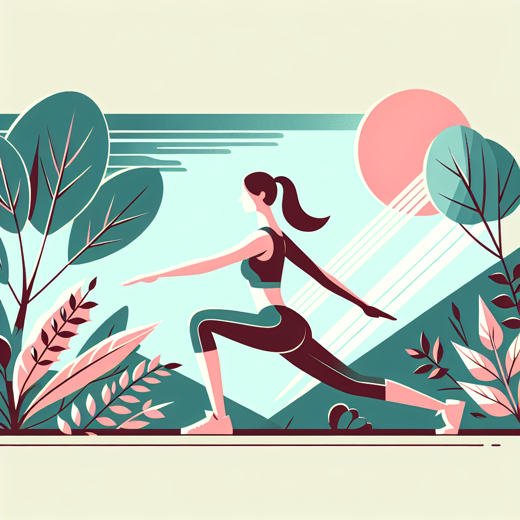 Ilustrace znázorňující téma: Fitness a zdraví
