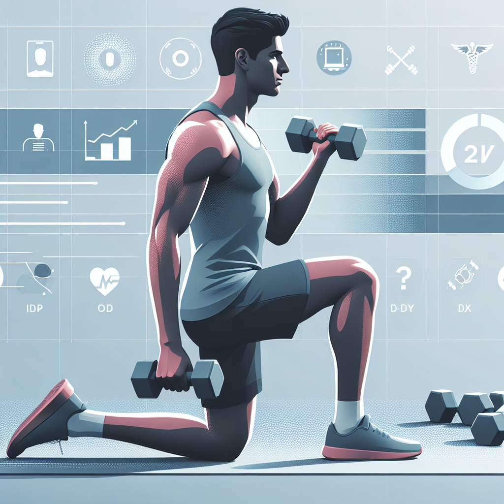 Ilustrace znázorňující téma: Cvičení a fitness