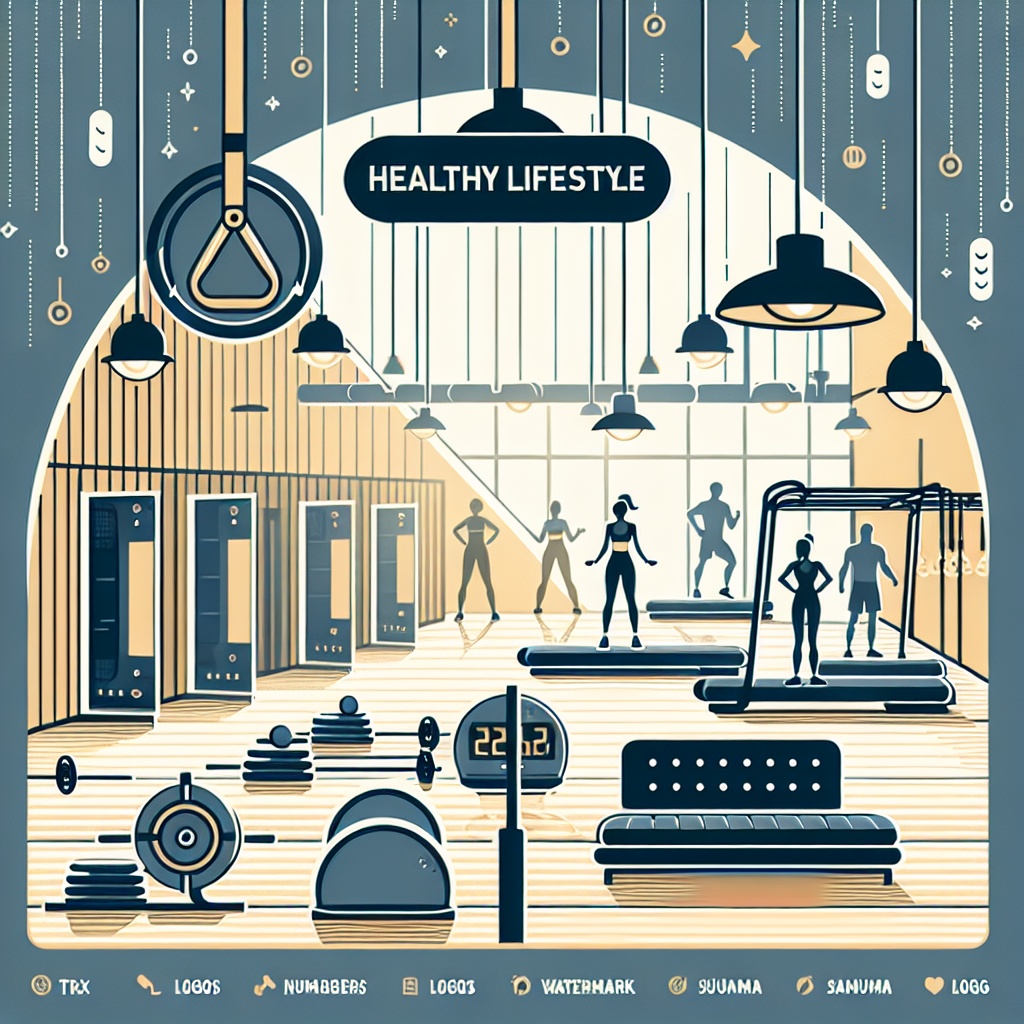 Ilustrace znázorňující téma: Fitness a cvičení