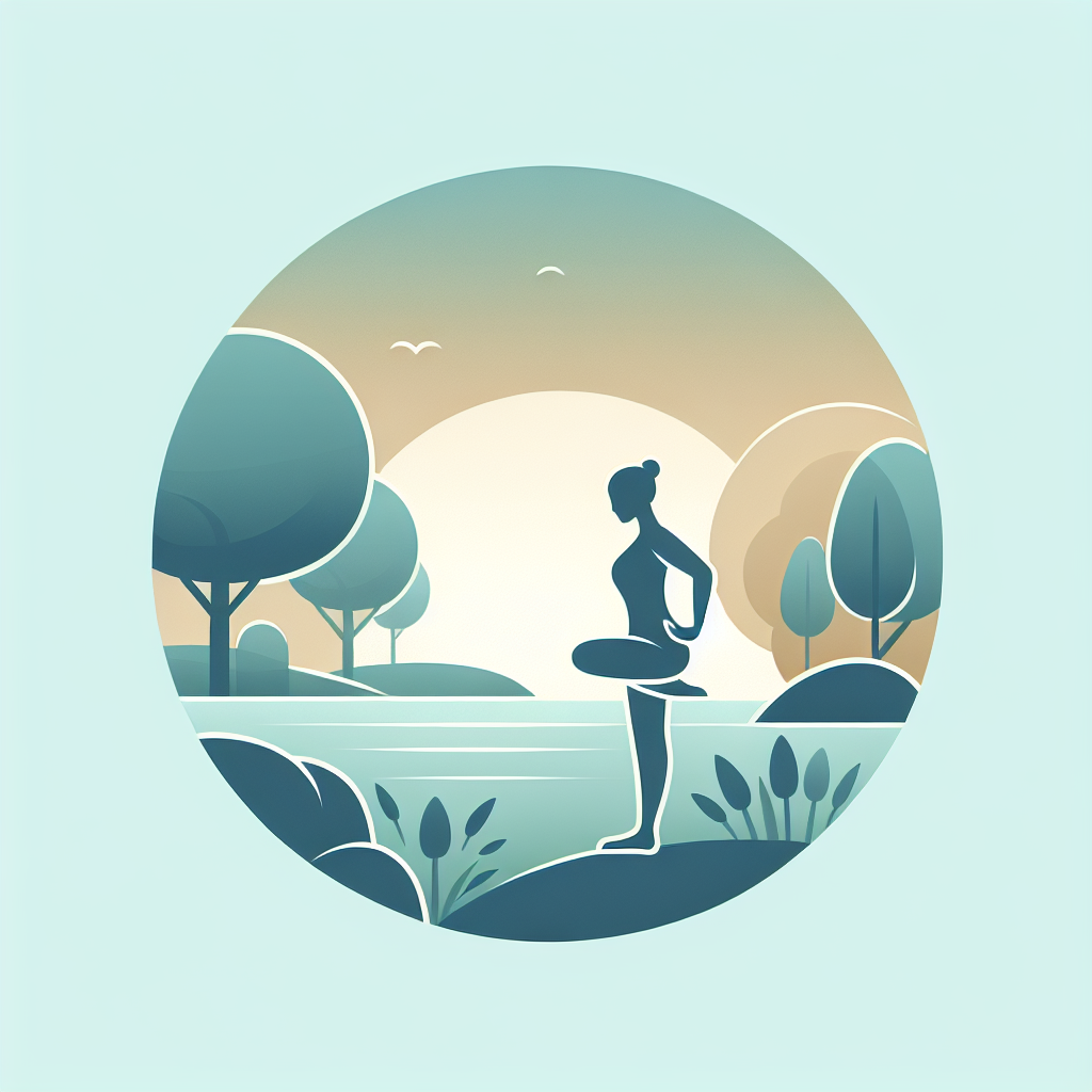 Ilustrace znázorňující téma: Zdraví a wellness