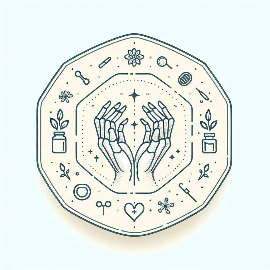 Ilustrace znázorňující téma: Zdraví a wellness